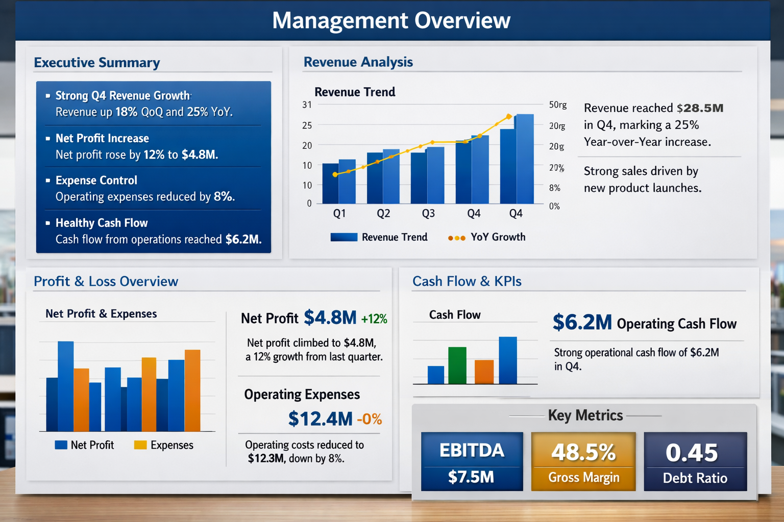 Intelligent Management Reporting